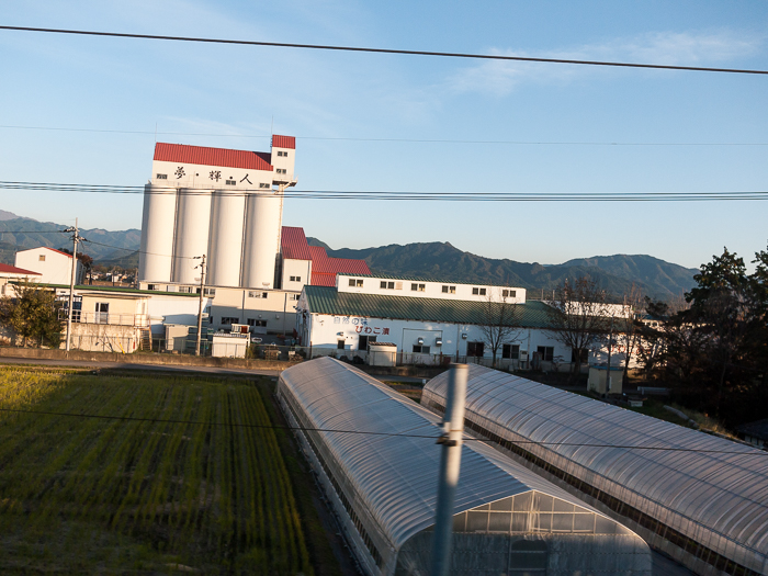 View of Japan from Train