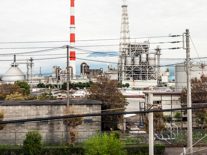 View of Japan from Train