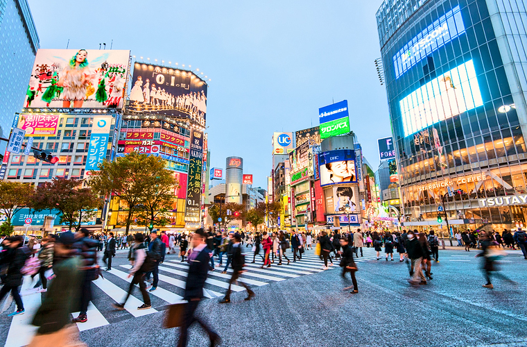 Shibuya crossing, Tokyo